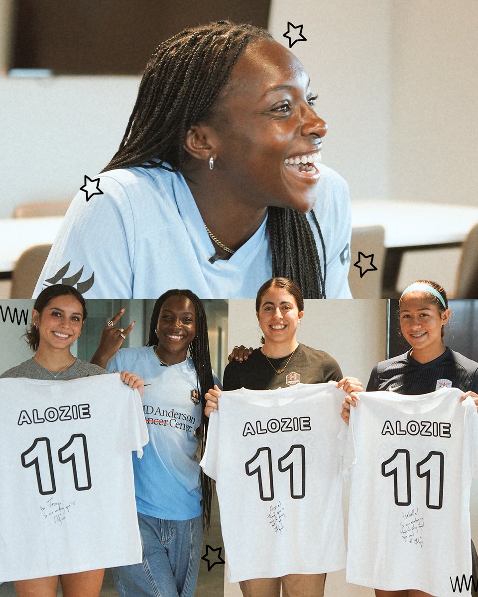 ACCESS__U's tweet photo. Can we talk about how brilliant and lovely @alozieee is? ❤️‍🔥Yes, this is the importance of having female role models. 

From a great cancer research technician and international soccer star ⭐⚽🥼 TO future successful academic and athletic generations 🎓

#ACCESSUFoundation https://t.co/hzfs0s6Vb4