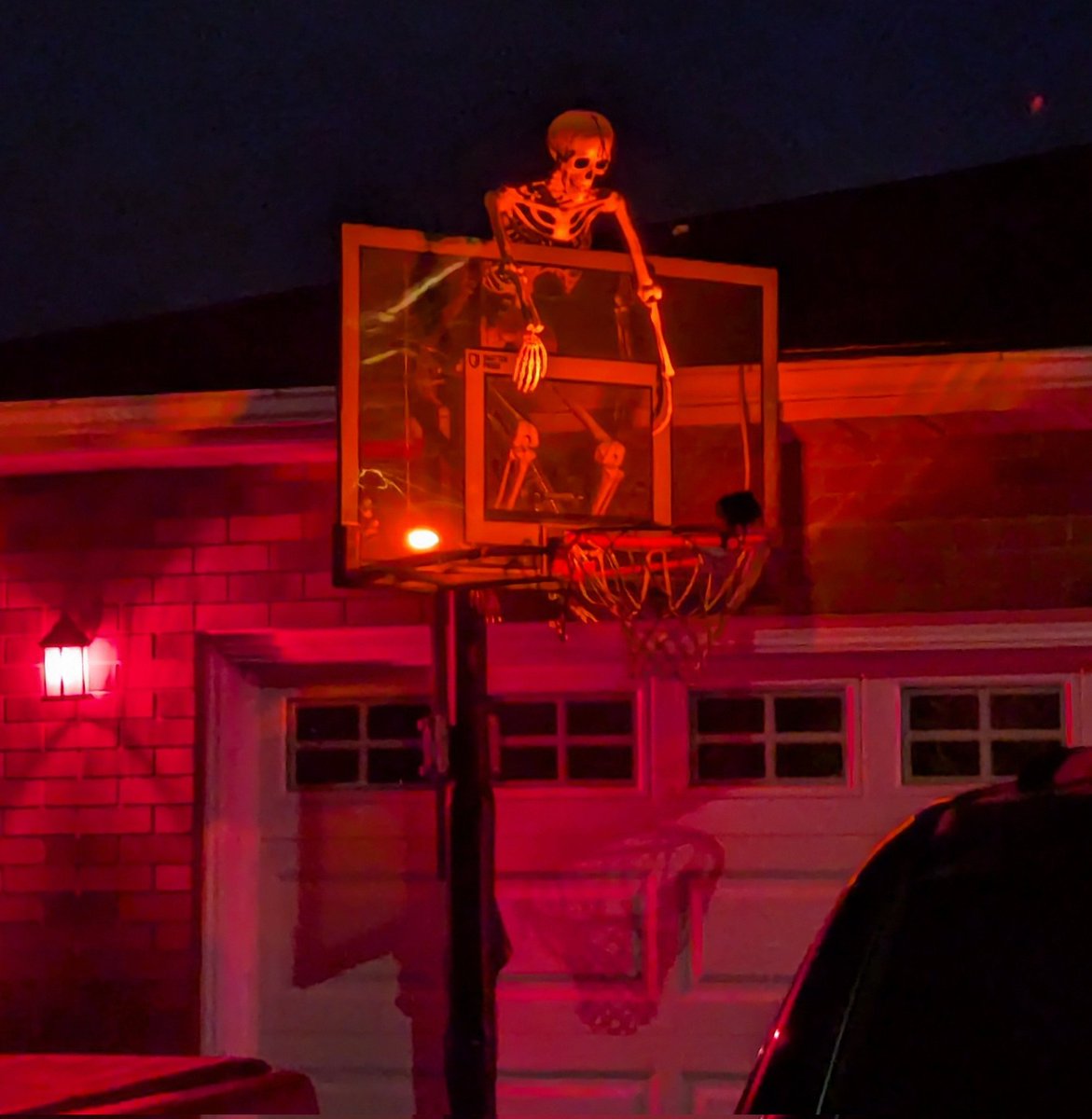 shout out to the real ones that still have Halloween decorations up

skeleton still hoopin