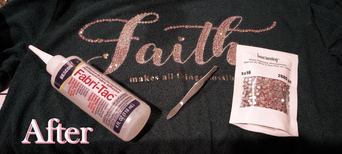DeborahMajen's tweet photo. Upcycle Old Clothes with DIY MICHAELS Crystals FAITH FAbri-Tac https://t.co/w3aiB8bIYt via @YouTube #smallbusiness https://t.co/jygcdEsJRu