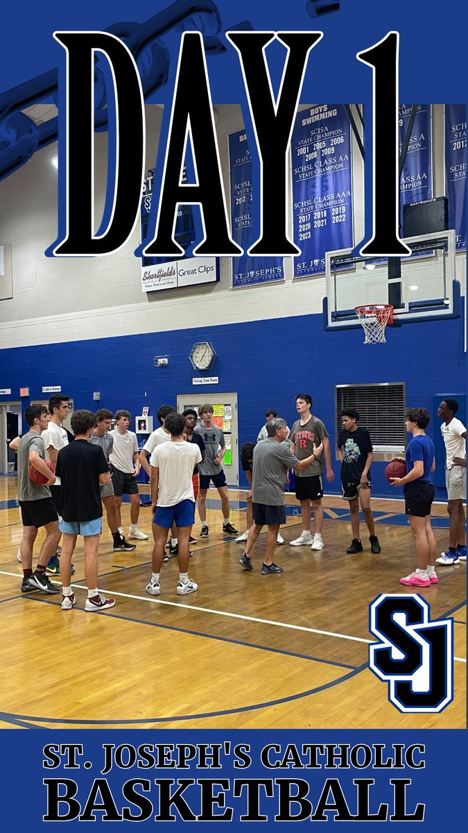 St. Joe’s Basketball (@knights_mbb) on Twitter photo Day 1 ✅
New season, same mission #RegionTitle #BiLO
<a href="/CoachKAssinesi/">Kelly Scott Assinesi</a>
<a href="/CoachAssinesi/">Landry Assinesi</a>
<a href="/AugustaRoadCo/">Steve Seman</a>
<a href="/sjcbasketball/">Paul Assinesi</a> Day 1 ✅
New season, same mission #RegionTitle #BiLO
<a href="/CoachKAssinesi/">Kelly Scott Assinesi</a>
<a href="/CoachAssinesi/">Landry Assinesi</a>
<a href="/AugustaRoadCo/">Steve Seman</a>
<a href="/sjcbasketball/">Paul Assinesi</a>