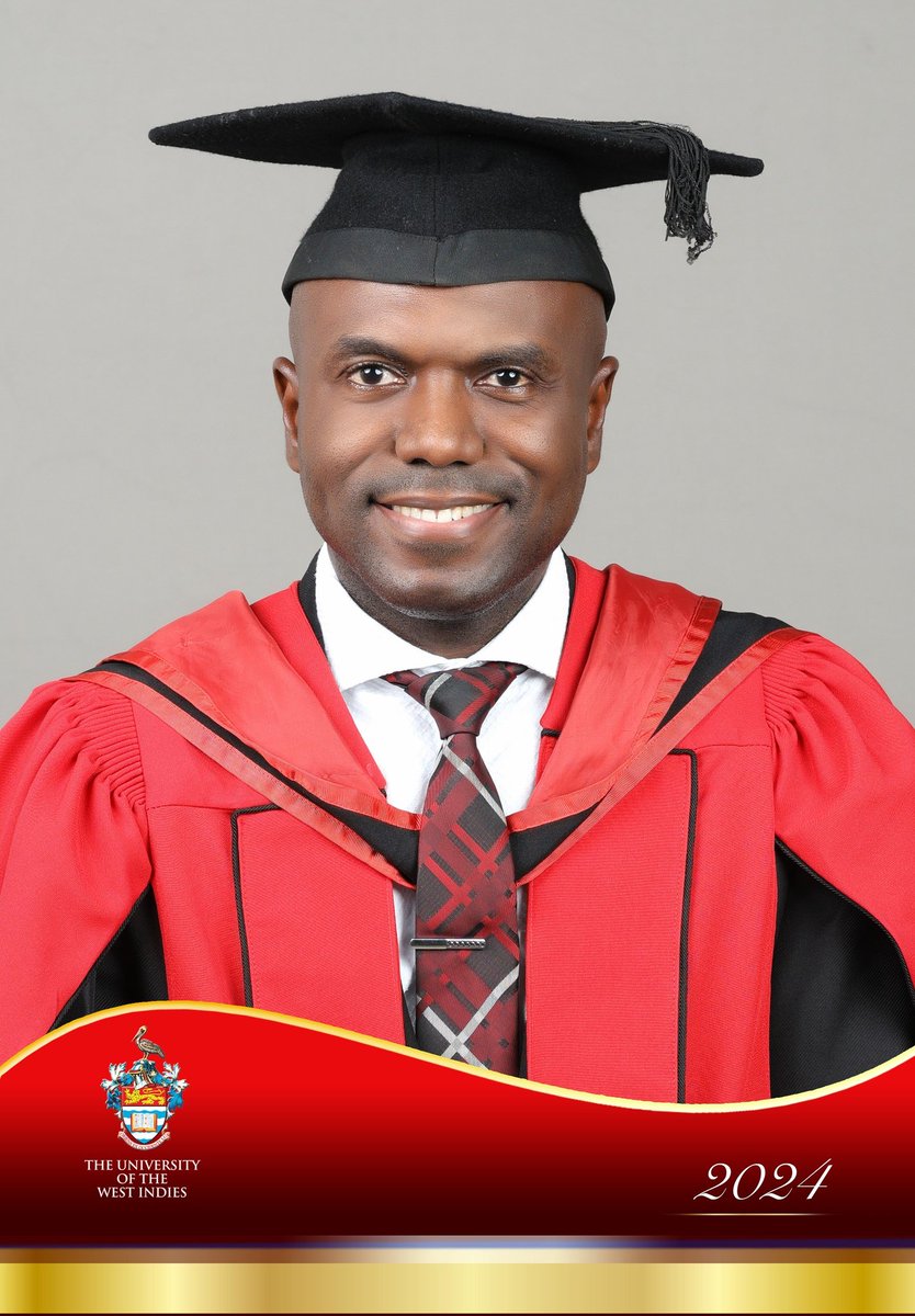 Kingsley_Rob's tweet photo. After many sleepless nights, hard work and significant sacrifice, I graduated from the University of the West Indies this weekend, with my PhD. in Communication Studies. To God be the glory. Thanks to everyone on this platform who participated in the study. God bless. #uwimona https://t.co/uspVElqPJB