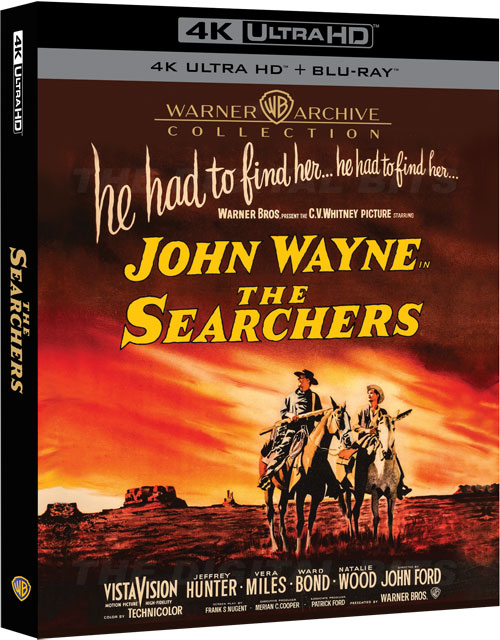 BillHuntBits's tweet photo. BREAKING on @TheDigitalBits website – The Warner Archive Collection is about to release its first #4K #UltraHD title: John Ford’s THE SEARCHERS (1956)! Details here👇 #FilmTwitter
https://t.co/U4MUib40v6 https://t.co/aOfkOiJoZd