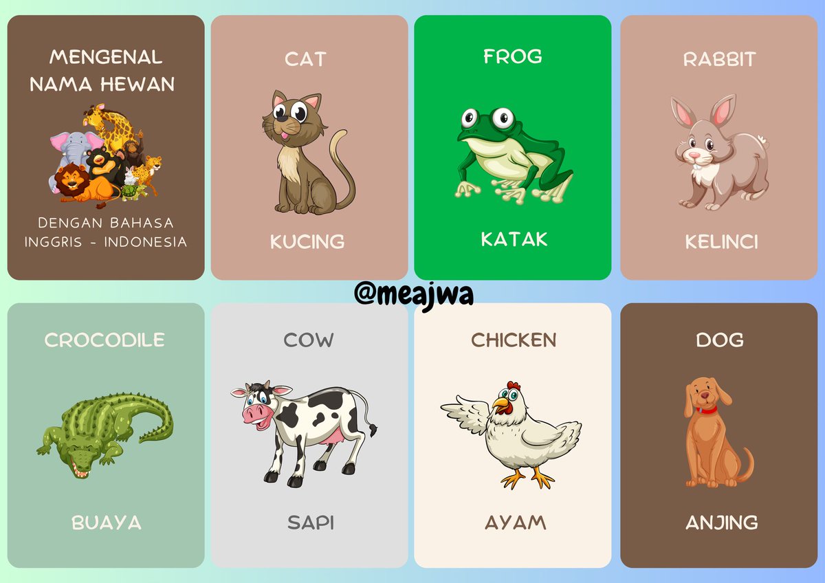 ajwanaraya's tweet photo. Animal lovers, unite! 🐶🐱  Let's learn some English vocabulary related to your favorite animals!  Comment below with your favorite animal and I'll teach you some words! #EnglishLearning #AnimalVocabulary #LearnEnglish #AnimalLovers #TwitterLearning #EnglishForEveryone https://t.co/KztaMA7vnh