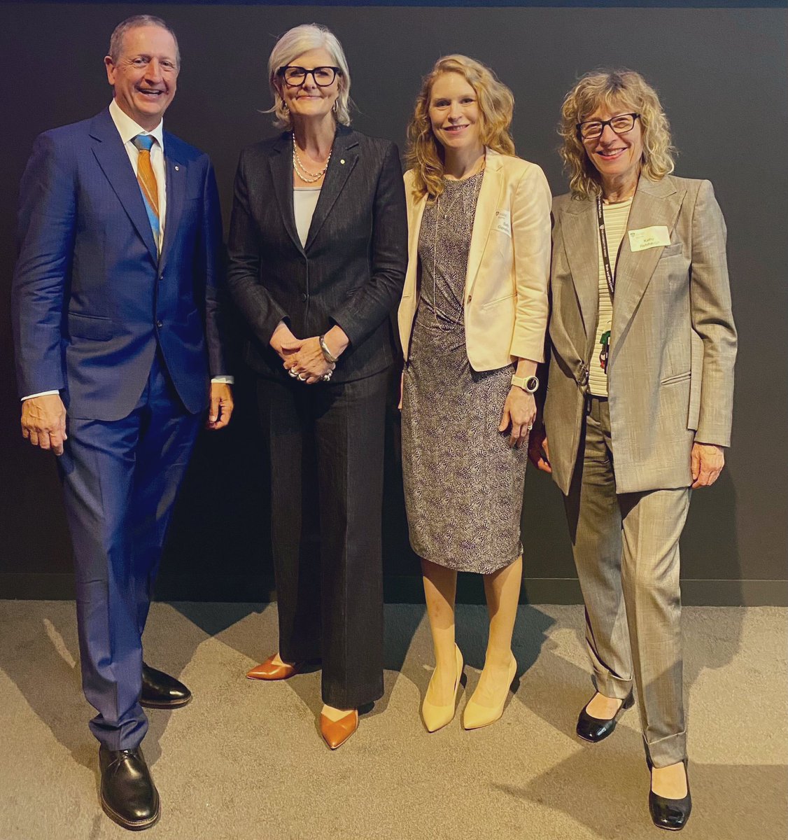 I am fortunate to have two meetings in as many weeks with  @ChurchillTrust patron Her Excellency the Honourable Sam Mostyn Governor General of Australia as she opened both the Fellowship event and <a href="/BrainMind_Usyd/">Brain & Mind Centre</a> symposium 

A terrific advocate for improving mental health