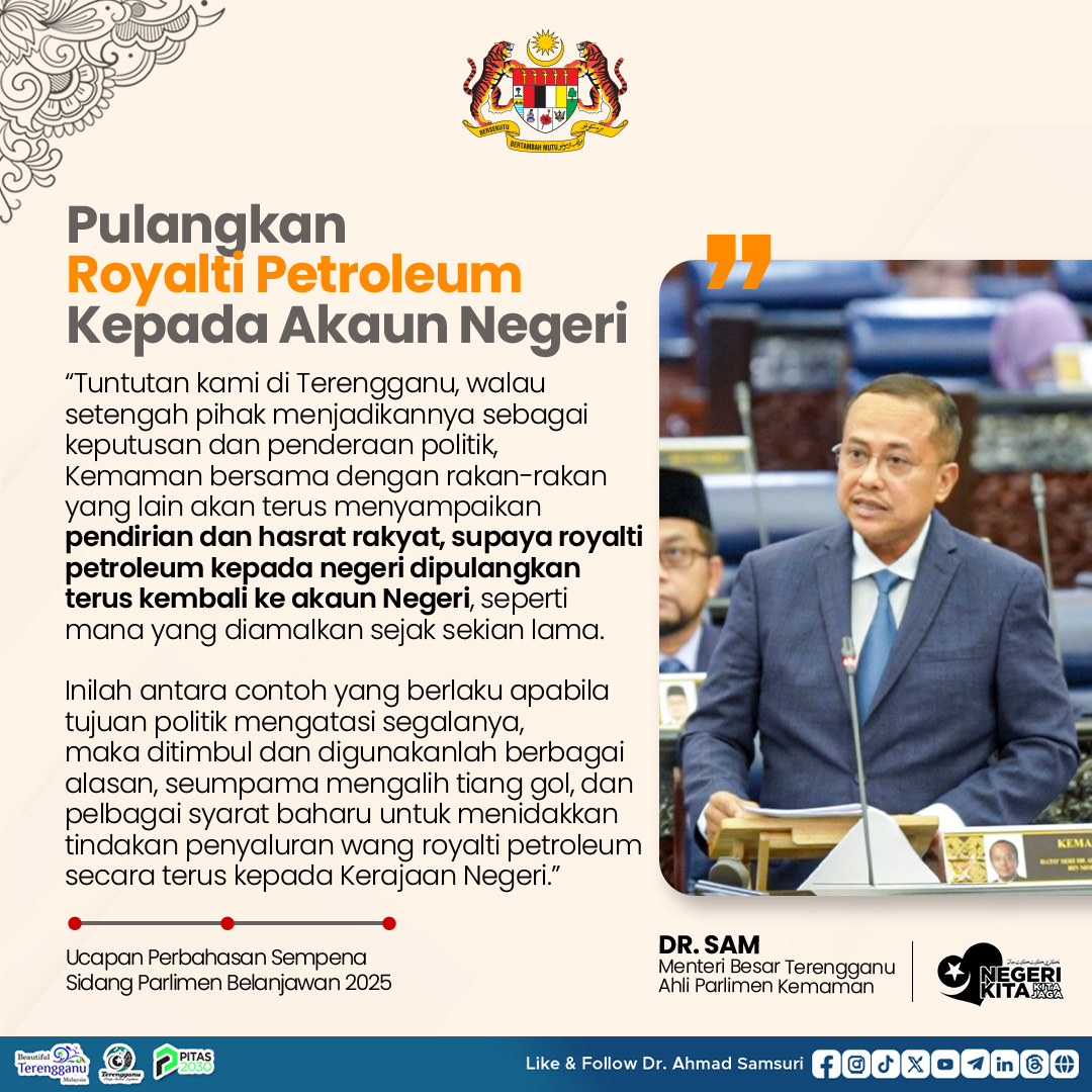 Ir. Dr. Ahmad Samsuri Mokhtar tweet media