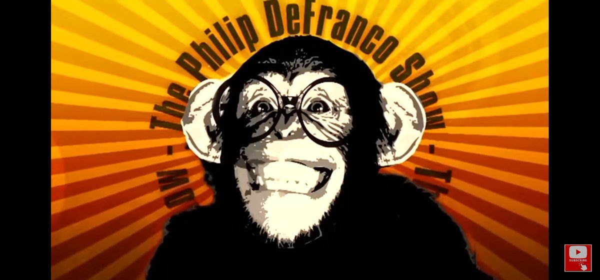 RHolmes1308's tweet photo. @PhillyD you missed the monkey in today's intro, I like the monkey in the intro right after "hit the like button and let's jump into it". No mokey left behind #JustSayin https://t.co/iVya95l4uX
