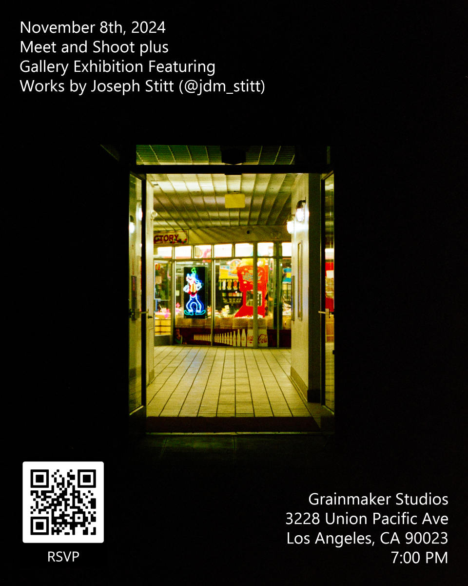 theiconLA's tweet photo. One of our client's, Joseph Stitt @jdm_stitt is having a show this week. Don't miss this meet and shoot event paired with an exclusive gallery exhibition featuring his work. Immerse yourself in his artistic vision and connect with fellow creatives!

RSVP https://t.co/AnhKE7yHl4 https://t.co/aZ5l6xqt3u