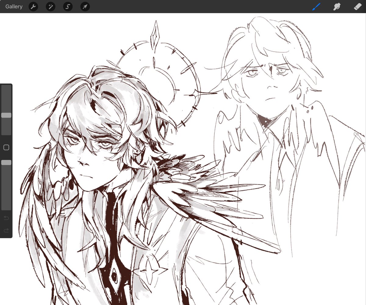 fuyucri's tweet photo. More Sunday… he is in my brain #HonkaiStarRail #SundayHSR https://t.co/276zTHarcJ