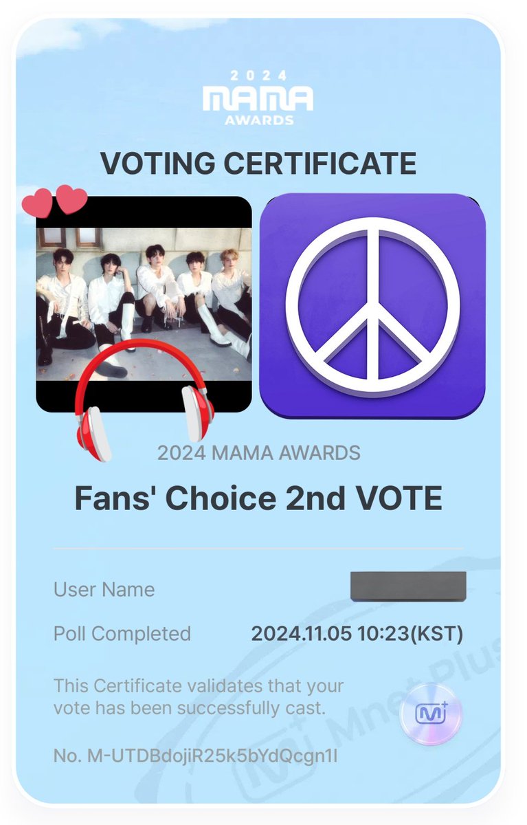 act_moa's tweet photo. GO VOTE‼️‼️

#2024MAMAVOTE   
#tomorrowxtogether https://t.co/PaughES1OD