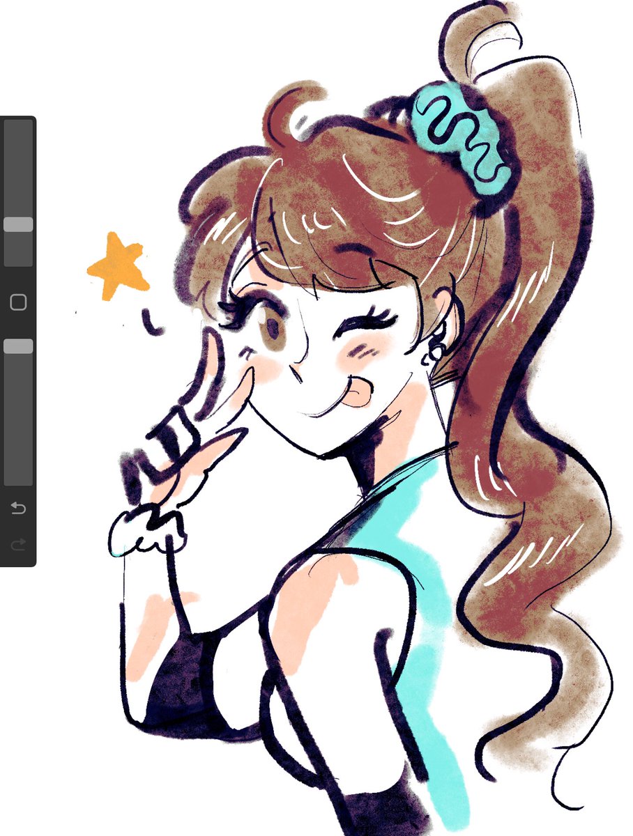 jackie_himechan's tweet photo. A fem oikawa doodle i apparently did while in france this summer https://t.co/YUSIMmtiRG