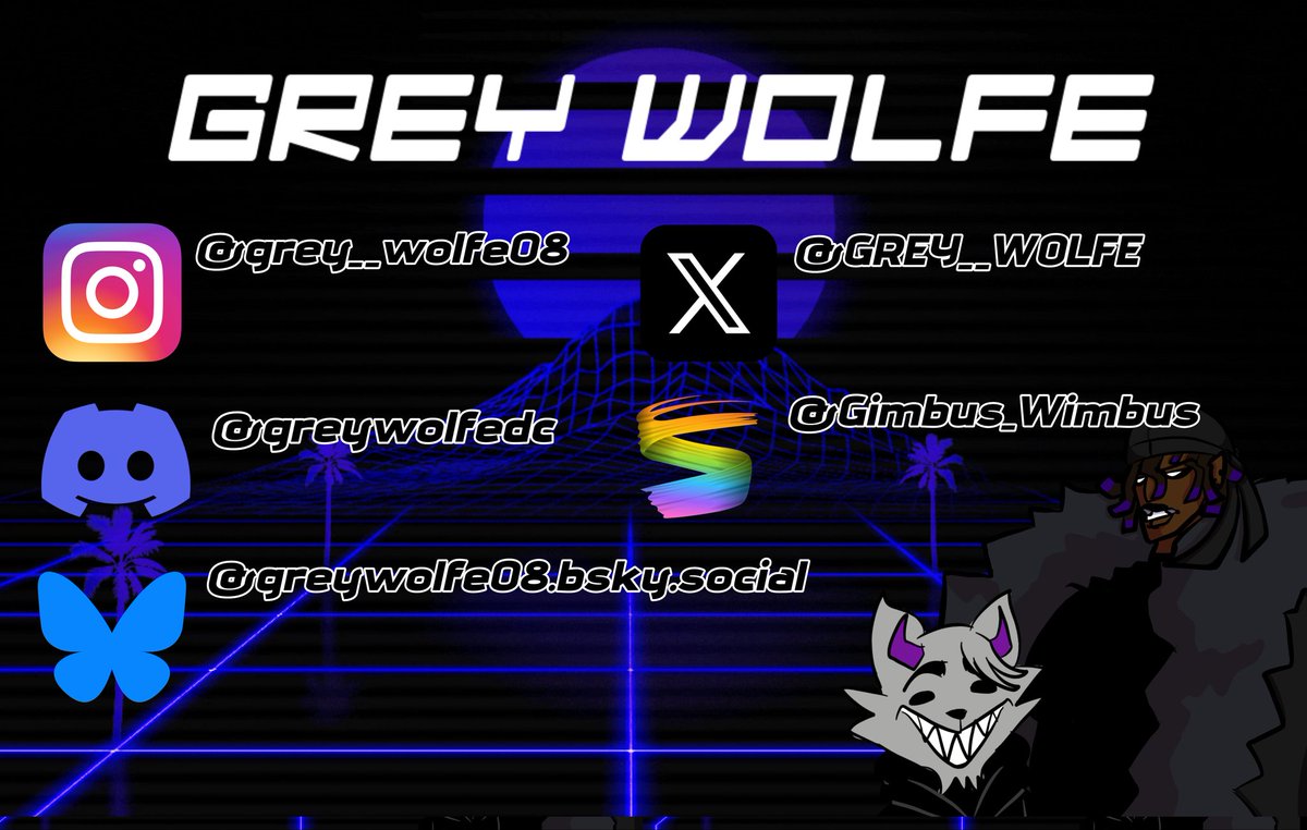 Grey Wolfe (Artist) tweet media