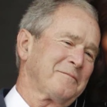 GoodestThinking's tweet image. Better late than never.

GEORGE W BUSH made zero statements to the surprise of no one. He’s worthless and cowardly but consistent. Very very consistent. 
#snarkin 🤪😛