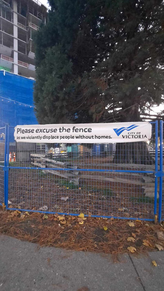 Correne (@correneantro) on Twitter photo And @cityofvictoriabylaw and <a href="/vicpdcanada/">Victoria Police</a> !!! A person found dead on Douglas today...how many more will die from not having any resources around them. @leslie_mcbain <a href="/msth_bc/">MSTH-BC</a> ? The amount of blue fences around town, in parks, on Pandora. Where will the ppl go? <a href="/stopsweepsvan/">Stop the Sweeps Vancouver</a> And @cityofvictoriabylaw and <a href="/vicpdcanada/">Victoria Police</a> !!! A person found dead on Douglas today...how many more will die from not having any resources around them. @leslie_mcbain <a href="/msth_bc/">MSTH-BC</a> ? The amount of blue fences around town, in parks, on Pandora. Where will the ppl go? <a href="/stopsweepsvan/">Stop the Sweeps Vancouver</a>