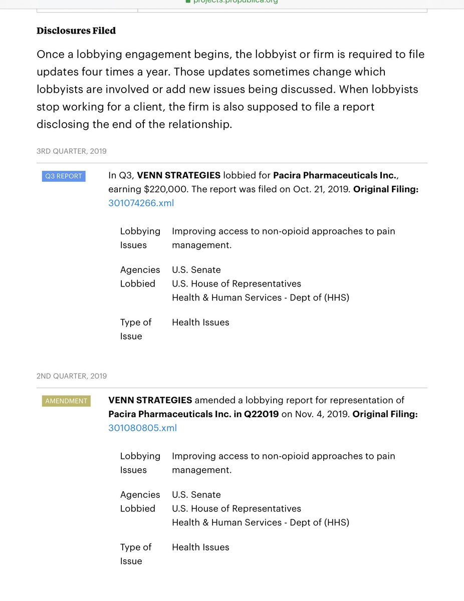 ACSHorg's tweet photo. @JoshBloomACSH wrote about #NoPainAct @RepTerriSewell back in 2019. Things have since become far worse.
@nonopioidchoice is a lobbying organization for @PaciraBio #ChrisFox is a #VennStrategies lobbyists. @PaciraBio only effective product is fear of opiates. It’s alarming Fox is directing medical policy despite having no scientific credentials. The goal is clear - to force @PaciraBio ineffective drugs on vulnerable incurable disabled and seniors using their bought and paid for #NoPainAct. @PaciraBio tried to sue the @ASALifeline for telling the truth regarding their product ineffectiveness and lost. It’s disheartening to see the @ASALifeline is now teamed up with @PaciraBio 
Are media outlets promoting this scam bought and paid for or too lazy to do a quick search to find this easily accessible information? This is not a complex puzzle to figure out.

https://t.co/2N24ZPPKc3