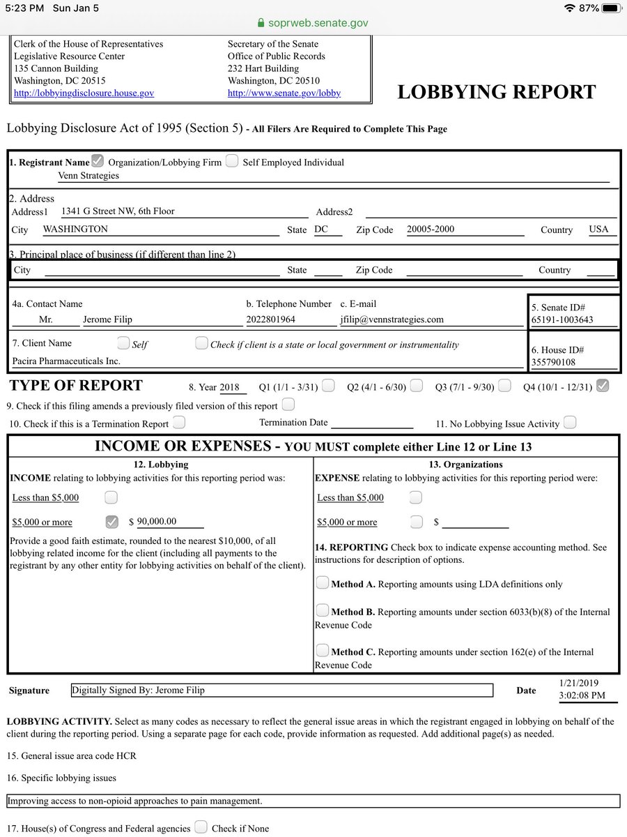 ACSHorg's tweet photo. @JoshBloomACSH wrote about #NoPainAct @RepTerriSewell back in 2019. Things have since become far worse.
@nonopioidchoice is a lobbying organization for @PaciraBio #ChrisFox is a #VennStrategies lobbyists. @PaciraBio only effective product is fear of opiates. It’s alarming Fox is directing medical policy despite having no scientific credentials. The goal is clear - to force @PaciraBio ineffective drugs on vulnerable incurable disabled and seniors using their bought and paid for #NoPainAct. @PaciraBio tried to sue the @ASALifeline for telling the truth regarding their product ineffectiveness and lost. It’s disheartening to see the @ASALifeline is now teamed up with @PaciraBio 
Are media outlets promoting this scam bought and paid for or too lazy to do a quick search to find this easily accessible information? This is not a complex puzzle to figure out.

https://t.co/2N24ZPPKc3