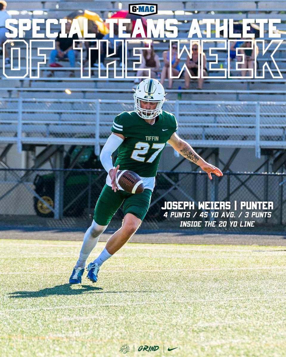 Congrats to our Special Team Athlete of the Week! 

Deadly Weapon! 

#GRIND 🐲