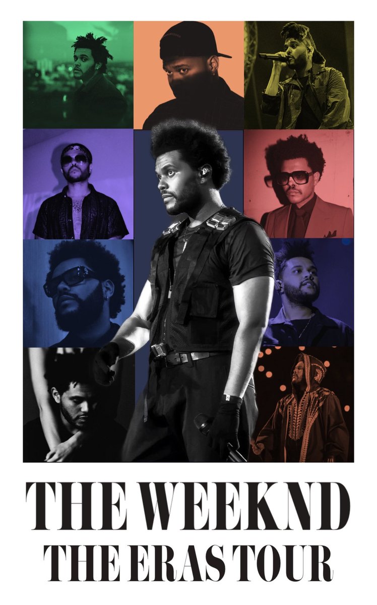 highforjeytiri's tweet photo. THE WEEKND | THE ERAS TOUR

a thread of what i think it would look like if abel performed the greatest songs from each of his albums, made by a passionate xoswiftie ✨ https://t.co/bj03hyDEBr