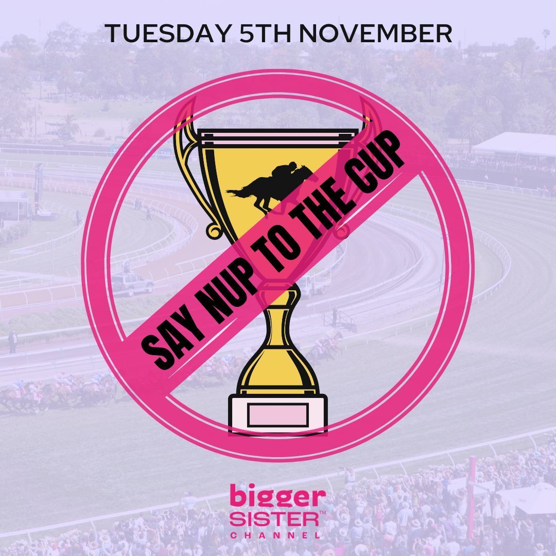 This Melbourne Cup Day, we're saying 'Nup to the Cup.' 🐎💔 

Every year, countless horses suffer and lose their lives in the name of entertainment and profit. Instead of celebrating, we choose to take a stand against animal cruelty and support ethical choices that promote