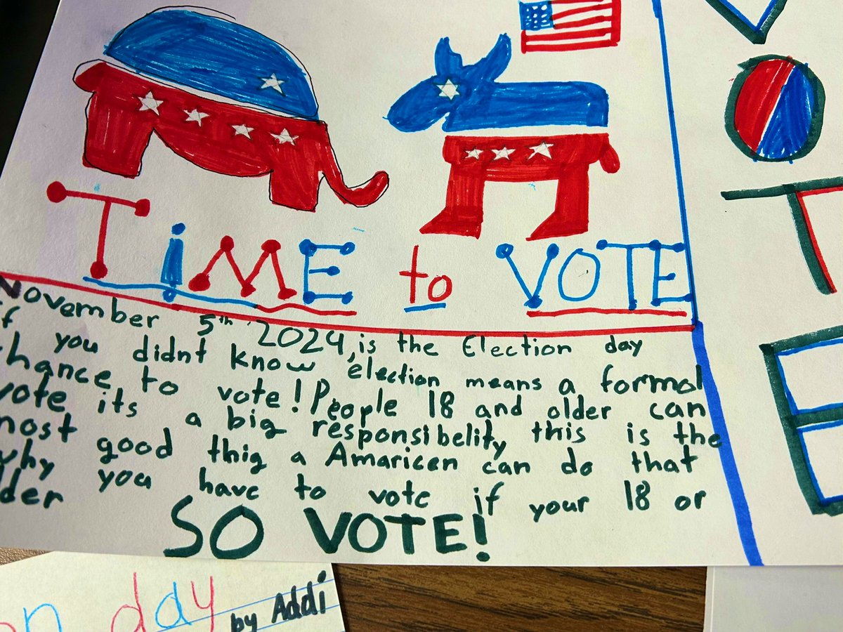 HelenHanly12's tweet photo. America The Beautiful! 
#Battleborn#Nevada 
#Vote2024 #ccsd#thirdgrade https://t.co/jxl3kVEN2r