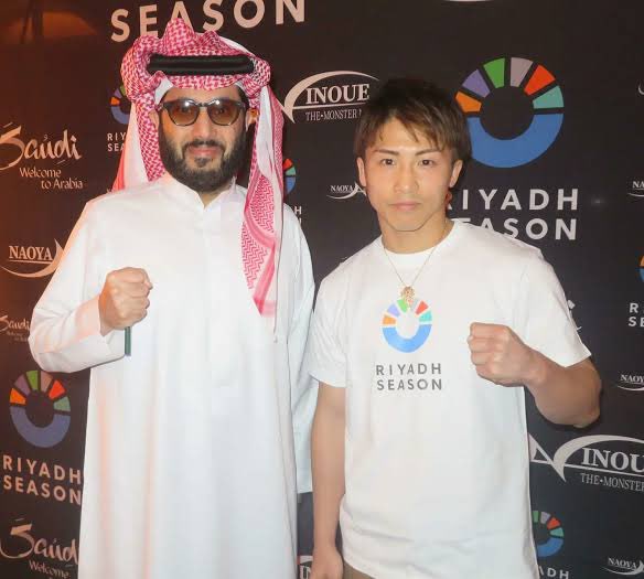 naoyainoue_410's tweet photo. この度、サウジアラビア政府直轄のプロジェクト「リヤド•シーズン」とのスポンサー契約を締結致しました。

階級の壁を壊しこんな大型契約を結べたこと大変嬉しく思います。

そしてキャリア後半に差し掛かりこのような契約を結べたことは残りのボクシングキャリアを加速させるに大事な第一歩を踏み出せたと思います。

これからの一試合一試合が気の抜けない大事な試合になって行きますので皆さん引き続き応援よろしくお願いいたします！！(今までも気の抜けない大事な闘いでしたがこれからはより一層です)

井��尚弥