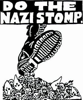 Tomorrow, we do the Nazi Stomp! #ElectionDay