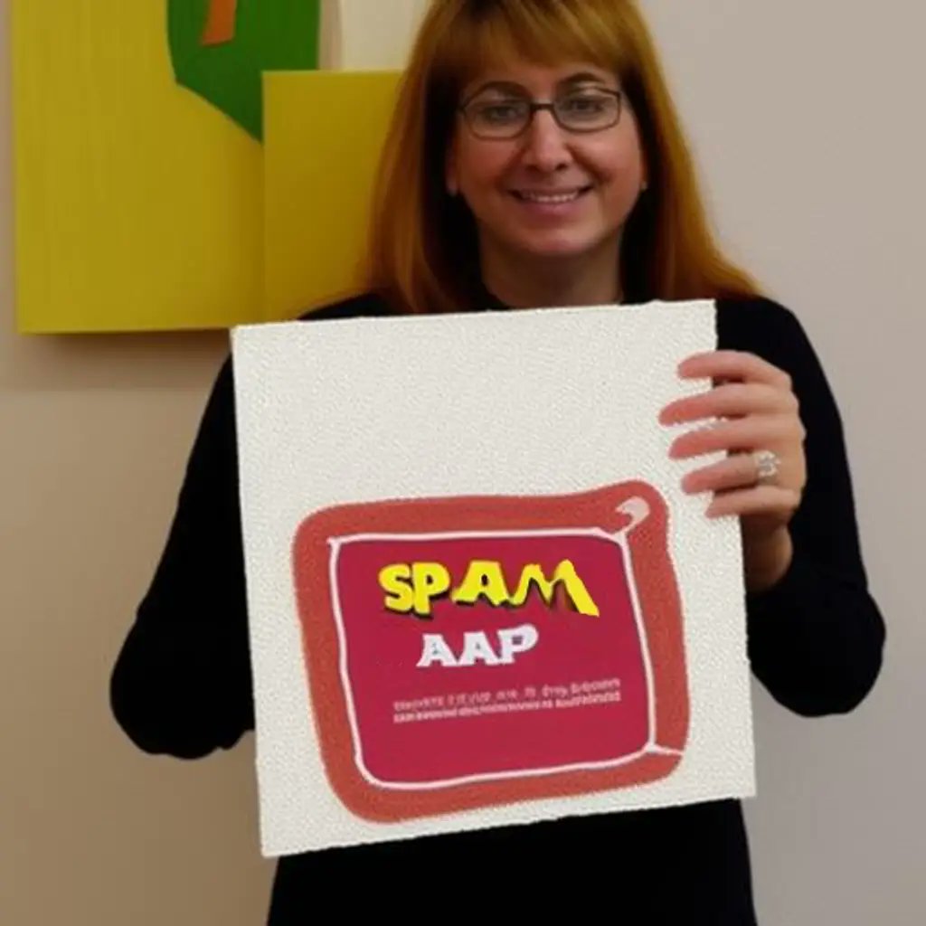 xCryptochild's tweet photo. None other than the #SPAMLORD is on the @zero________one market
All hail the Overlord and get ready for the #SPAMart PARTY
Here is Janet Holding her SPAM Art Awards Participation Certificate at Last Year's SPAM Art Awards https://t.co/floiVBNQGW
