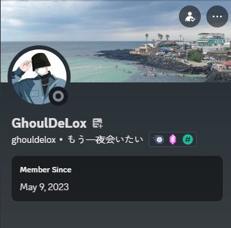 I don't know if I should be flattered, but someone is impersonating me on discord. If you see this profile, please DO NOT engage as it is not me. An easy way to tell it's me is the date I joined.