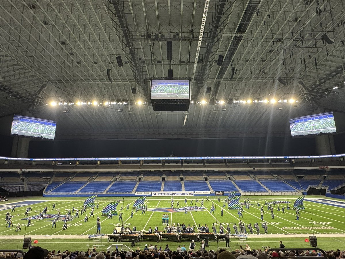 The <a href="/spartanregband/">Spartan Regiment</a> had a fantastic run in Prelims at the State Marching Contest tonight!  So many incredible bands showing off their stuff tonight!  Way to go Regiment!!! <a href="/BISD_FineArts/">BISD Fine Arts</a>