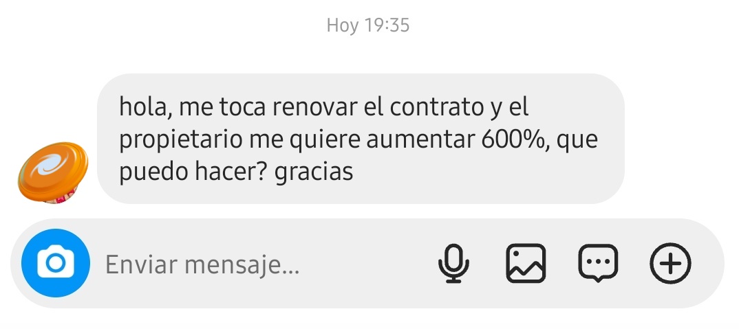 InquilinosAgrup's tweet photo. La inflación mensual es del 3%, ¿no? https://t.co/LWVTYKjzvF