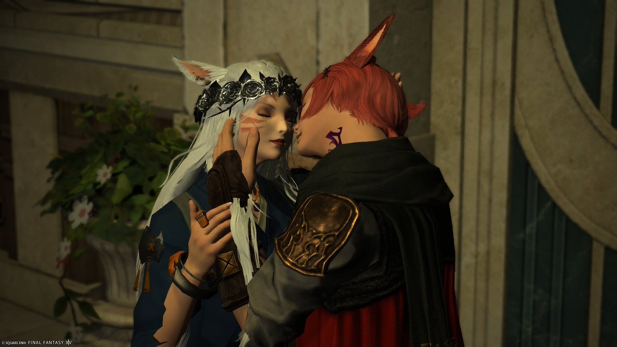 TalealDesharn's tweet photo. Tally's hair is Valhalla Hair by Scherana on heliosphere

Pose is from Lil Red Auri Girl "Moment". Just a few minor tweaks for height difference~
#ffxiv #ffxivgposers #ffxivgpose #wolgraha #grahatia https://t.co/MhMNhBYvFw