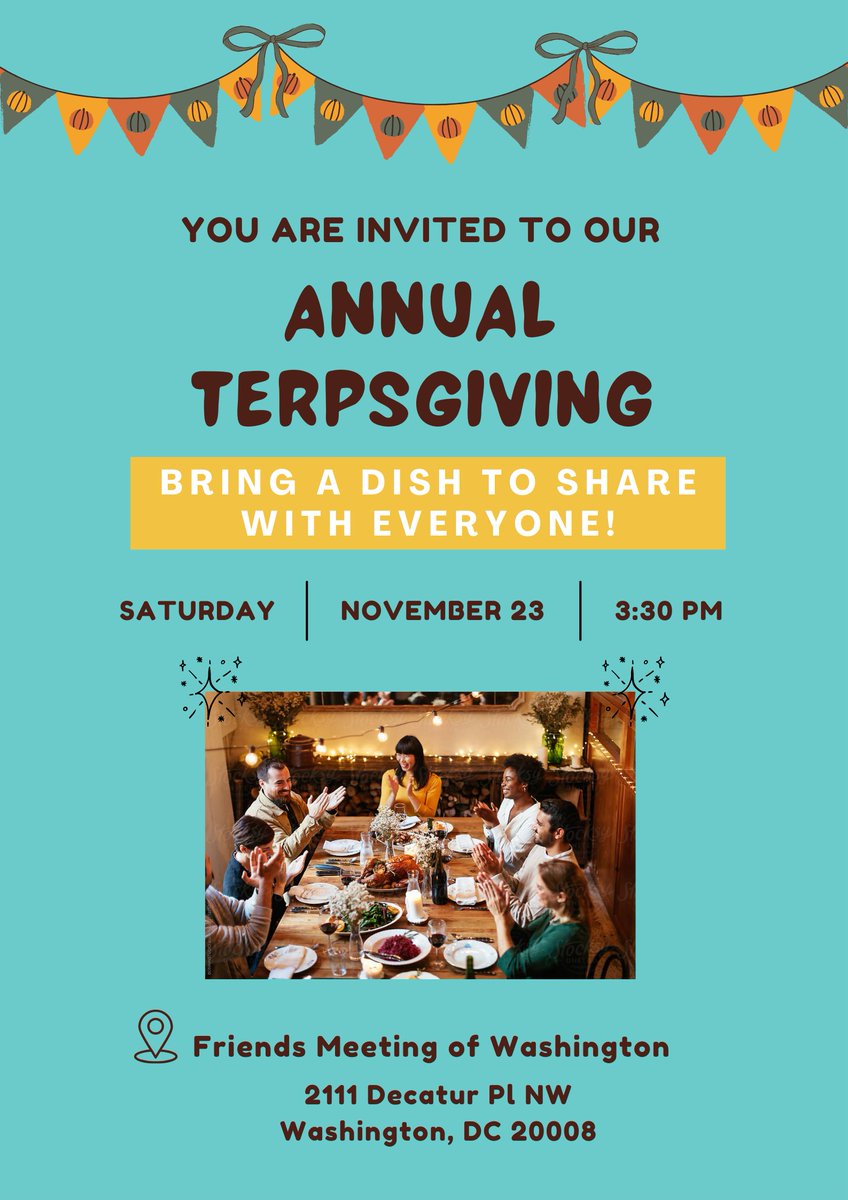 Join us for a cozy Terpsgiving &amp; bring your favorite dish to share! 🍲🥗🍰

If you would like to attend, please both register and record what you are bringing here: ncata.org/meetinginfo.ph…. 

#NCATA #Potluck #Networking #Translators #Interpreters