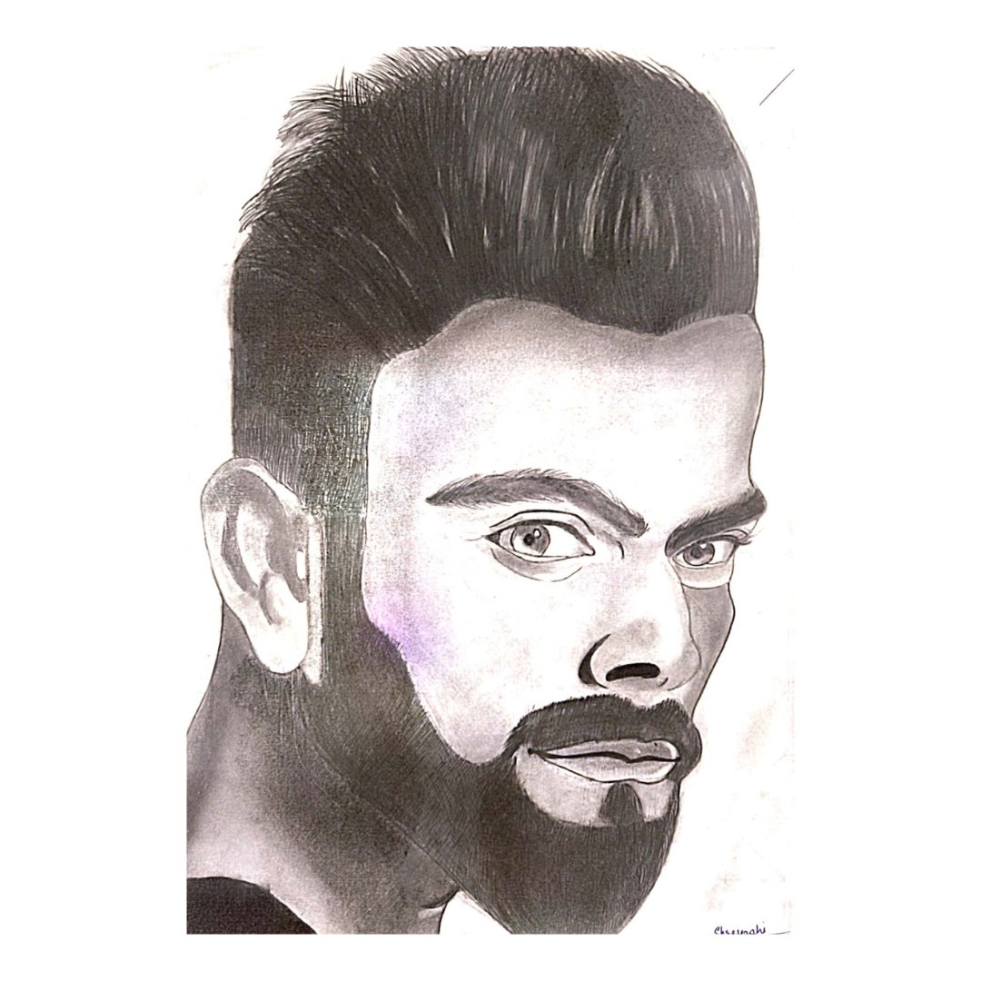 MANISH CHANDRA ANDOLA (@m_andola) on Twitter photo Happy Birthday <a href="/iamVkohli/">Virat Kohli Fan</a>
My elder daughter Shreyashi (11 years) prepared your sketch on your birthday.
Keep shining always with bright colours and best wishes for Australian tour. Happy Birthday <a href="/iamVkohli/">Virat Kohli Fan</a>
My elder daughter Shreyashi (11 years) prepared your sketch on your birthday.
Keep shining always with bright colours and best wishes for Australian tour.