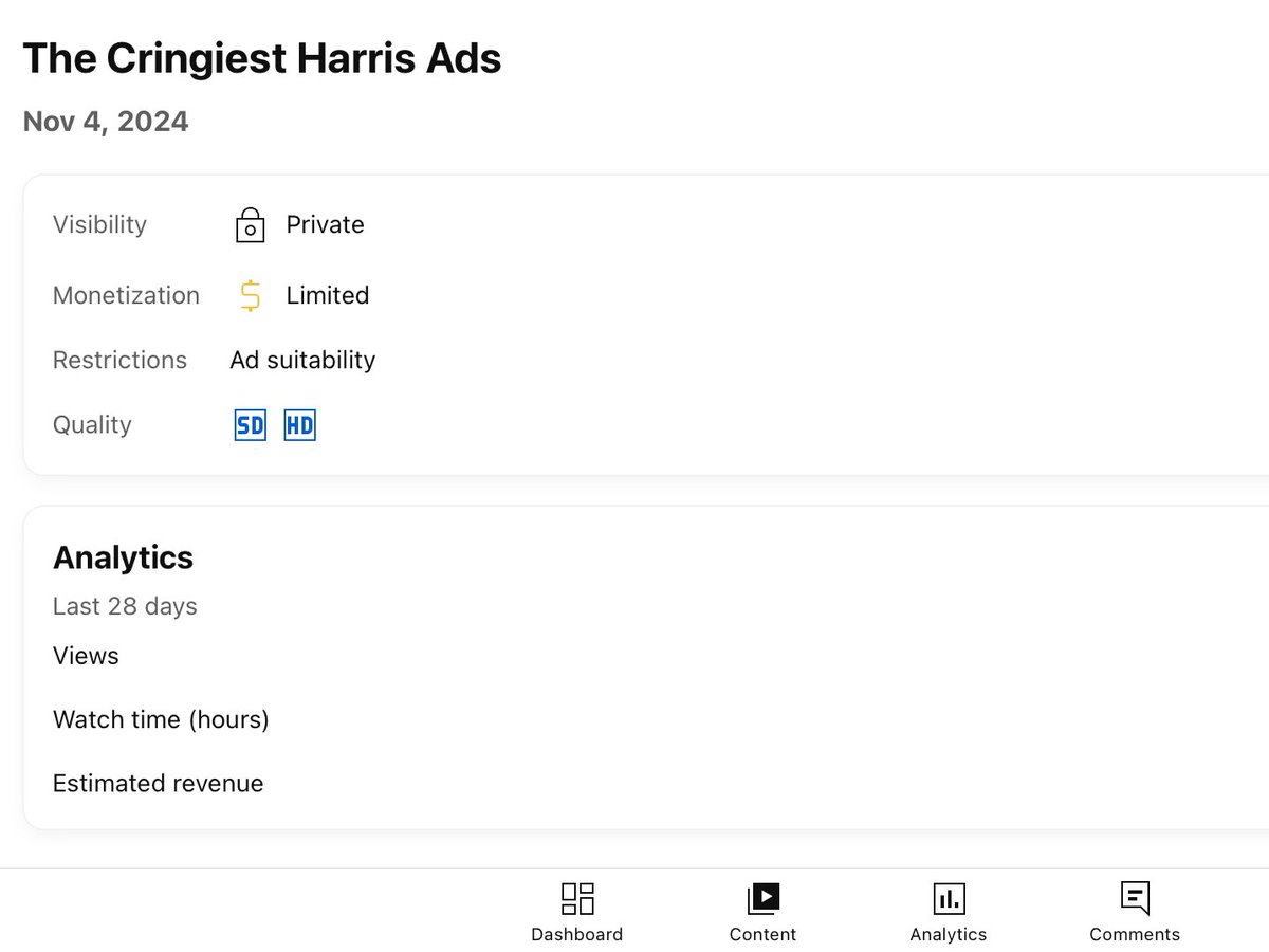 Re_Spohn's tweet photo. Hey @YouTube why is this demonetized? I think this should be reviewed asap this isn’t cool at all. There is nothing wrong with it I made sure of it. Thank you https://t.co/72VQqRakbq
