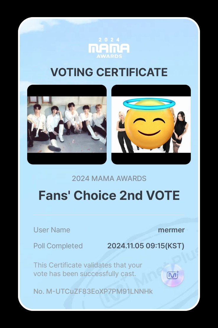 Marcella6462826's tweet photo. #OverTheMoon #TXT_SANCTUARY 
#TOMORROW_X_TOGETHER 
#MAMA2024VOTE https://t.co/qxMfY4B8M0