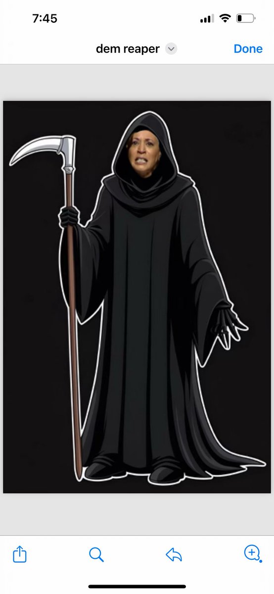 ColDeplorable76's tweet photo. The one and only Dem Reaper! How many more innocent Americans must die before we put a stop to Kamala’s open borders? Let’s make America Great Again! https://t.co/rVAf6l3ho8