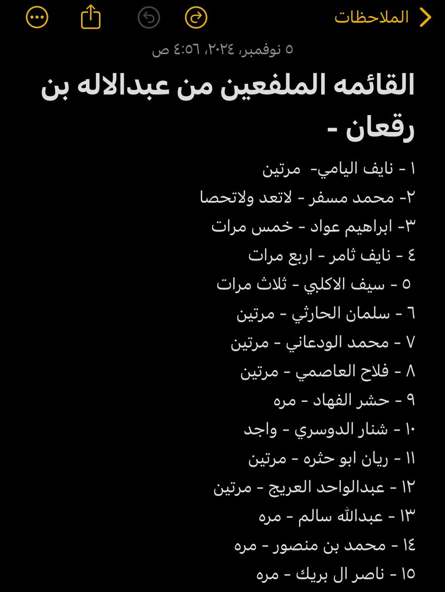 h55dl's tweet photo. القائمه الملفعين - من عبدالاله بن رقعان ⬇️
فيه ناس بالطريق جاين نسجلهم انتظرونا 👋🏻😂- 
زدنا الملفعين والسموحه الي نسيناهم المره الجايه نحطهم - 
#عبدالاله_بن_رقعان 
@a32f_55 
#عبدالاله_الرقعان https://t.co/TED5BivVED