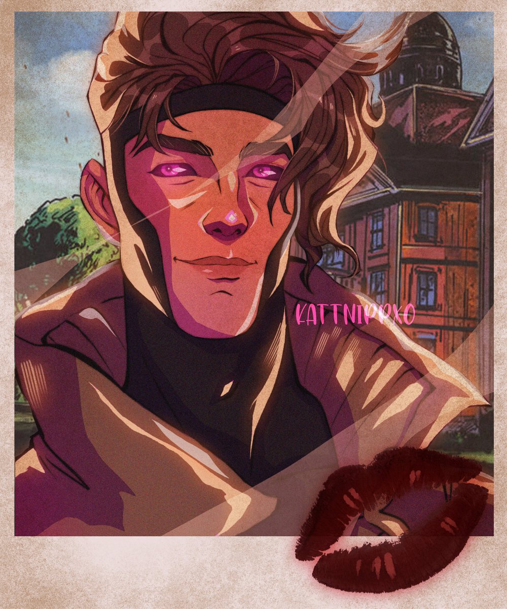 Rogue took Gambits Polaroid too. #Xmen #Gambit