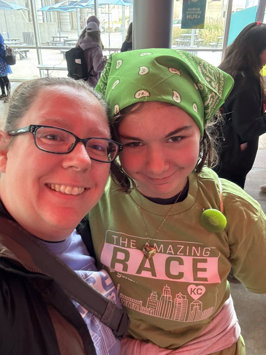 BethMNichol's tweet photo. I was so excited that this former @shawanoe student found me this weekend at the Girl Scout Amazing Race. That she saw me, sought me out, and was willing to take a selfie with me just goes to show the importance of positive student-teacher relationships. https://t.co/32mekFSbGq