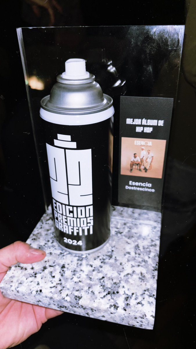 Otro más para la vitrina!
<a href="/Dostrescinco_/">Dostrescinco</a> 
Mejor Álbum de Hip Hop