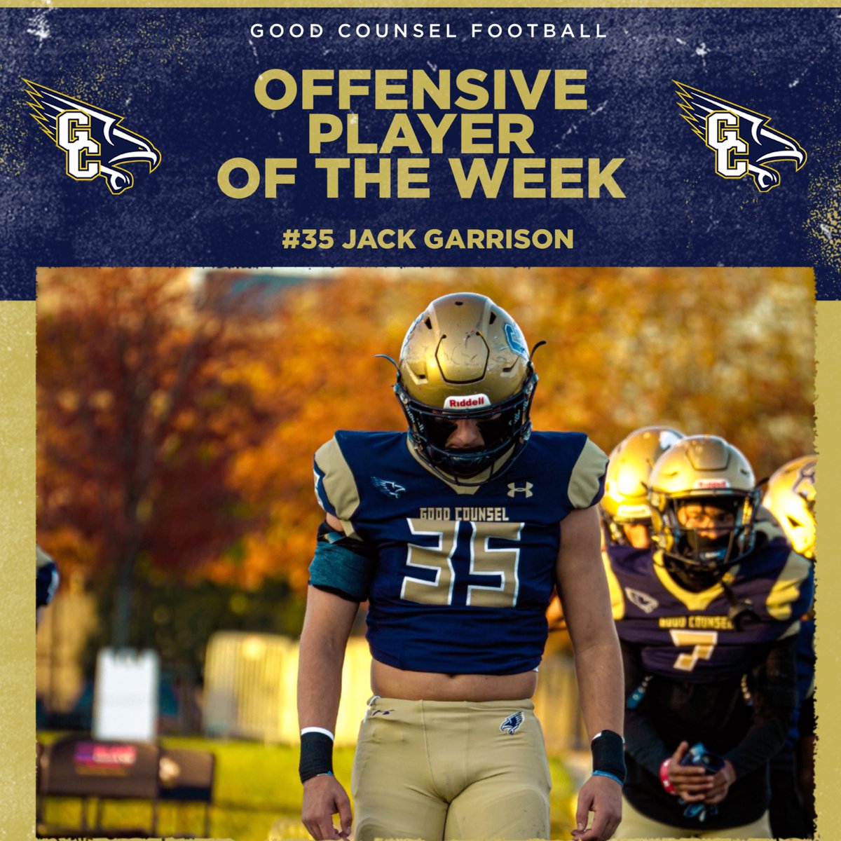 Offensive Player of the Week: Jack Garrison

<a href="/Jackgarrison_24/">Jack Garrison</a> 

#WeAreGC #WhatsImportantNow