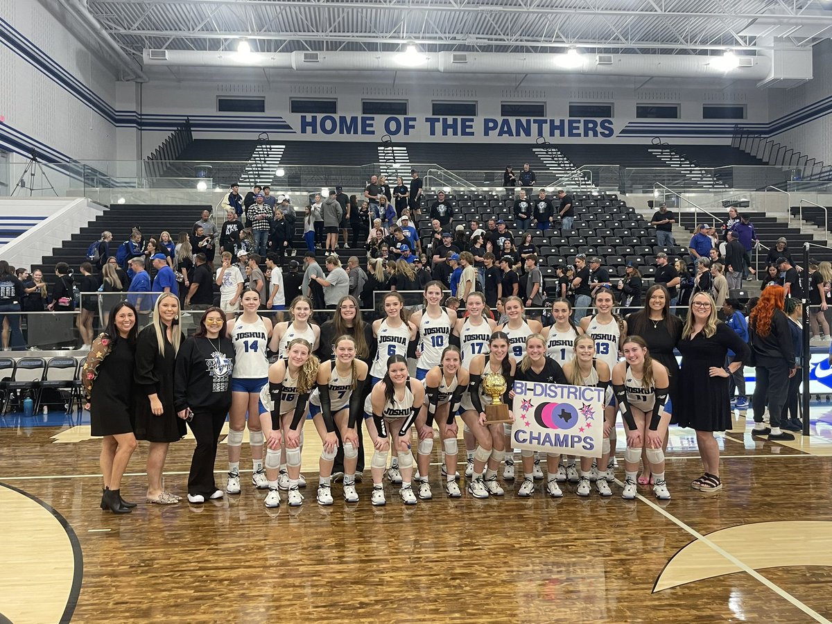 JhsOwlsvball's tweet photo. Your Lady Owls are Bi-District Champs! 🏆 💪🏼 

For Area, we will play the winner of Argyle and Chisholm Trail. 

Let’s keep rolling! 

#ALLFORONE 💙🏐🦉 https://t.co/5Obvp3HYp5