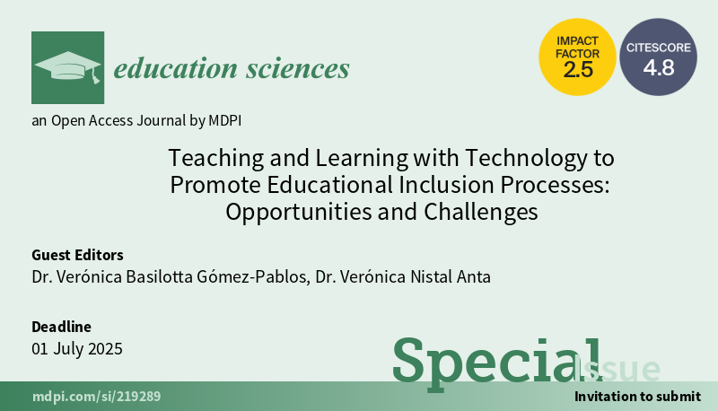 Education Sciences tweet media