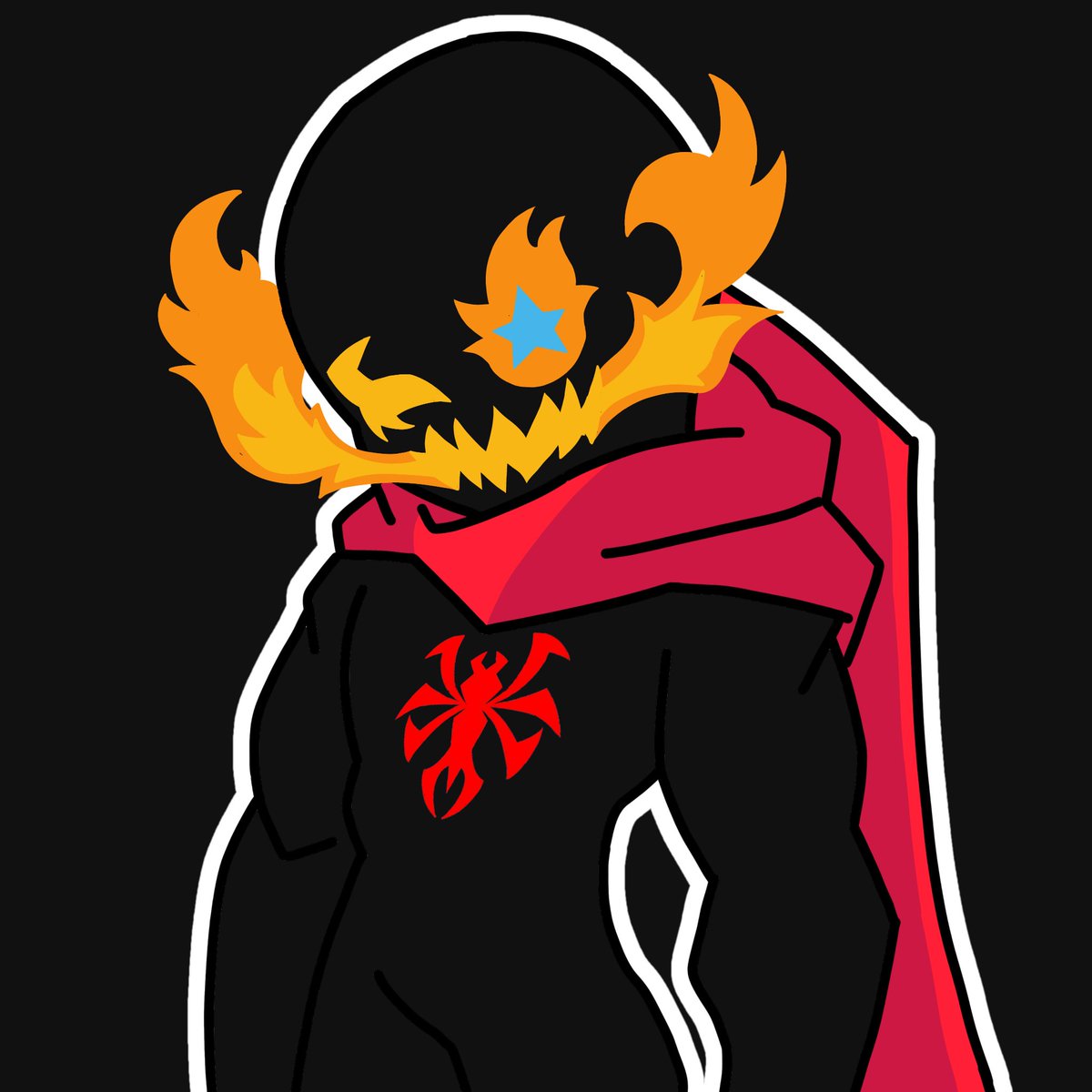RotecG14337's tweet photo. Un pequeño fan art de mi variante simbiótica de mi pana @Tifonus_ (todos los créditos del personaje van pa mí Bro)

#art #fanart #rotec #rotecart #rotecfanart #rotecAU #Rotecmultiverse #marvel #venom https://t.co/fzFYPpxmRJ