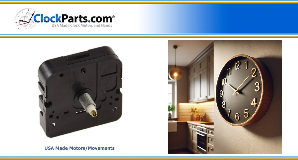 ClockPartsCom's tweet image. 🇺🇸 Looking for high-quality, USA-made #ClockMotors &amp;amp; movements? For over 40 years, we’ve exclusively offered Takane MVTs, crafted right here in the USA (California). Proud to partner with a family-run business close to home! #MadeInUSA clockparts.com/usa-made-motor…