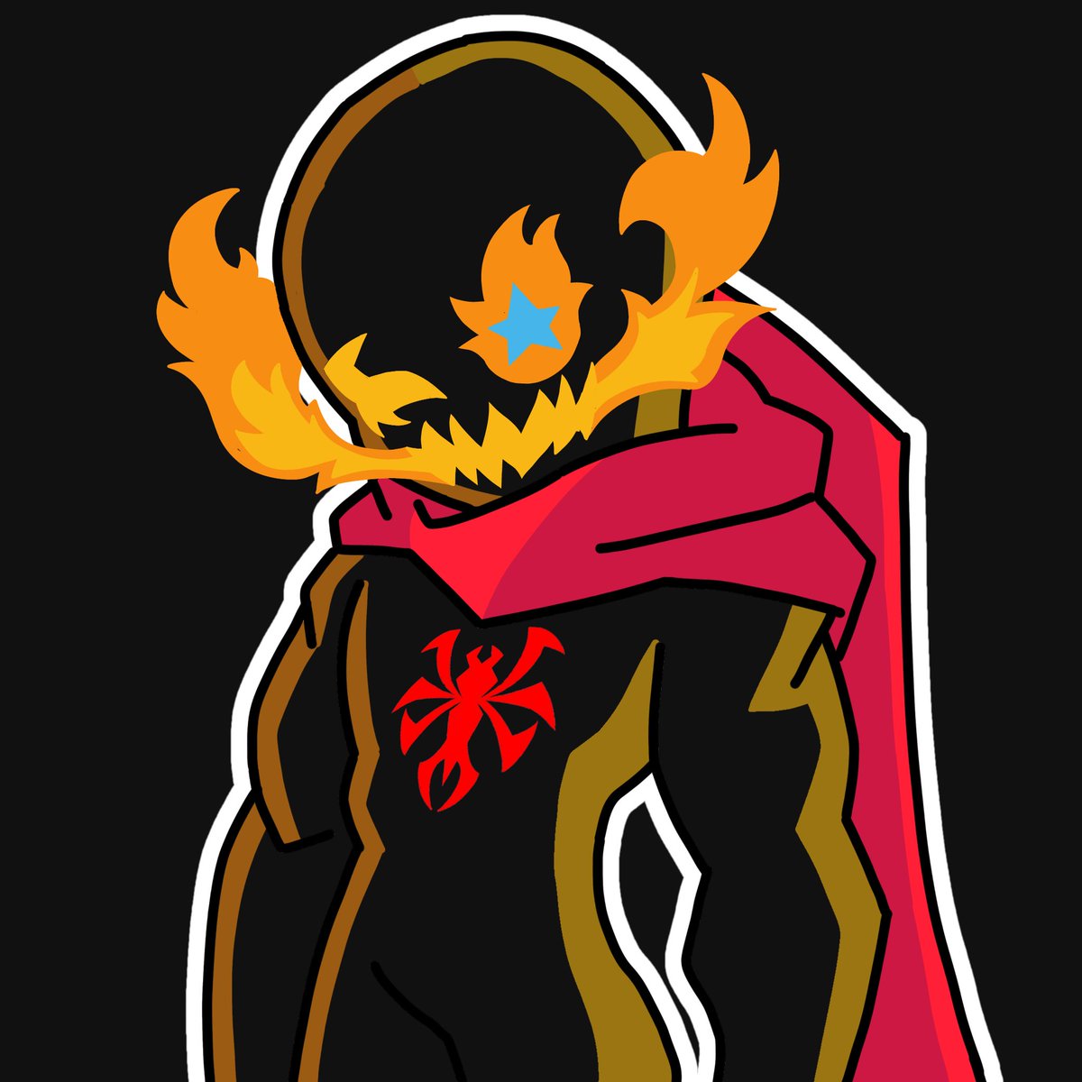 RotecG14337's tweet photo. Un pequeño fan art de mi variante simbiótica de mi pana @Tifonus_ (todos los créditos del personaje van pa mí Bro)

#art #fanart #rotec #rotecart #rotecfanart #rotecAU #Rotecmultiverse #marvel #venom https://t.co/fzFYPpxmRJ