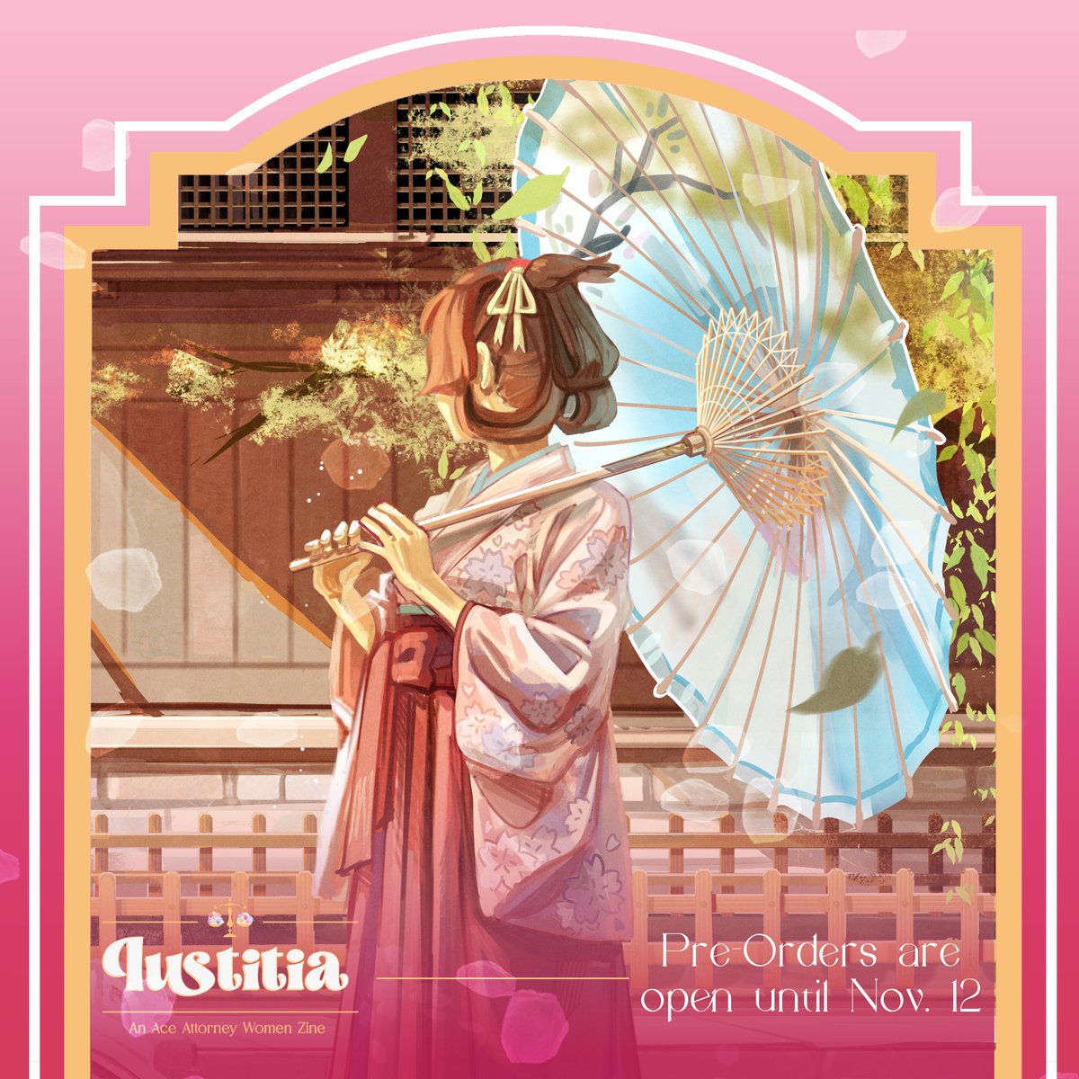Spilled_Te's tweet photo. my preview for the @aawomenzine ! I had the pleasure to represent Susato (and another special appearance)!
I wonder who she's looking for? 👀🌸

Preorders will be open until November 12th!⏬ https://t.co/2xneYYXZZS