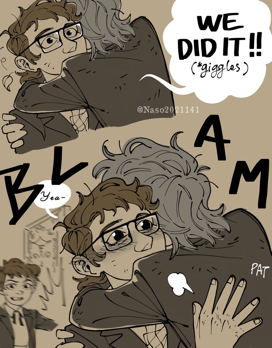 Nao102321169's tweet photo. (supposed to be) Day 15: Relativity Falls/Reverse Falls #FIDDAUTHORWEEK #fiddauthor #fiddleauthor #ford2 #ford² #fordsquared #GravityFalls #GravityFallsAU #fanart 
.
(ion really hate the old ones, but i was forgot fidds glasses, it makes me wanna kms) https://t.co/PrGEmuzn1Q