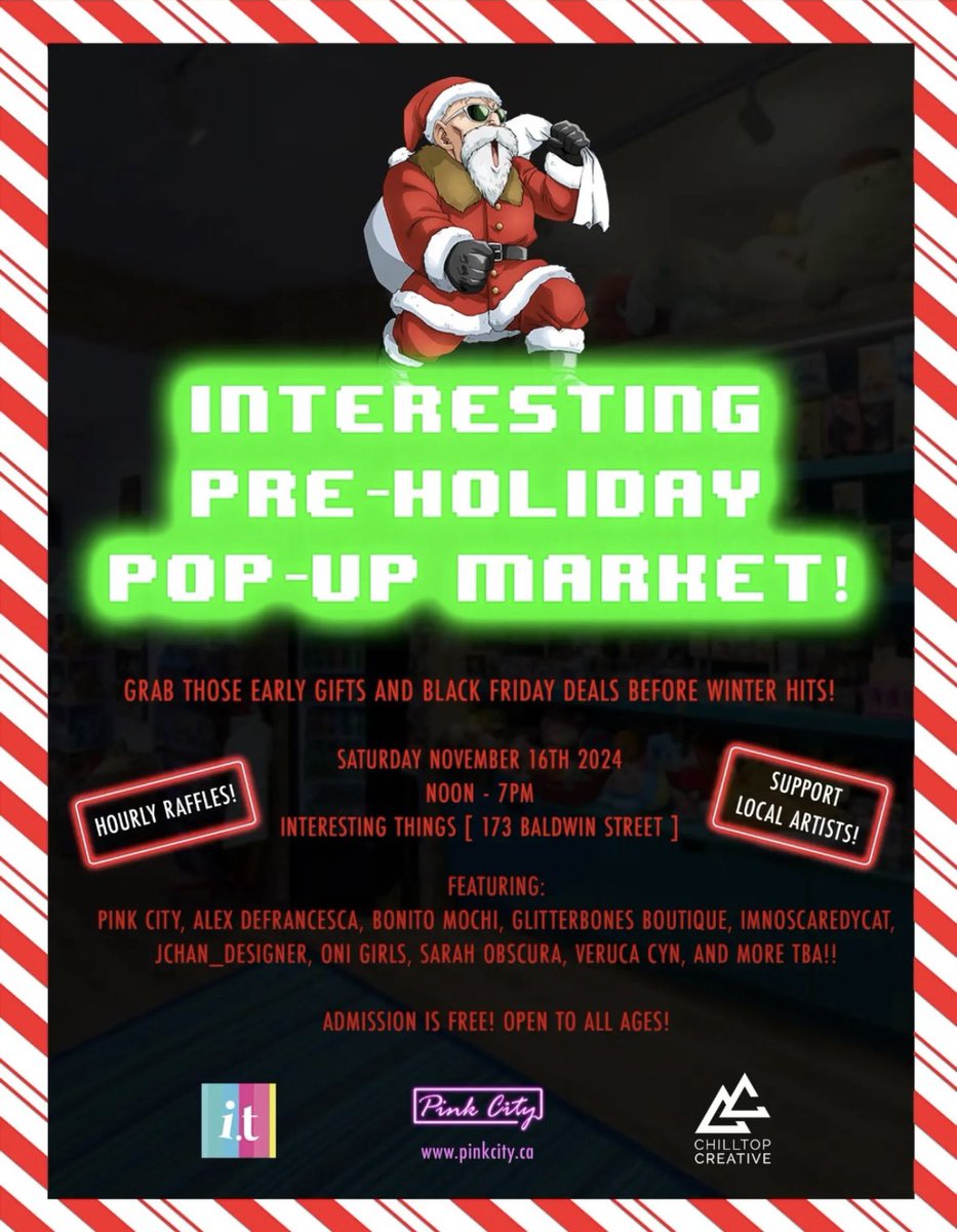 BoutiqueBones's tweet photo. Surpriseeeee! Last popup of the year FR this time lol with our friends at @pinkcitytweets November 16th 12-7pm in #kensingtonmarket Toronto! #holidaymarket #popup #toronto https://t.co/x2P63zvA42