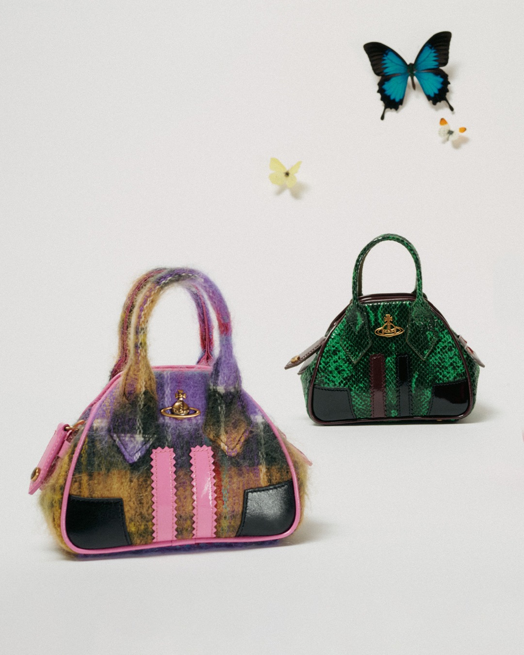 ◆Vivienne Westwood◆ARCHIVE ヤスミン ミニバッグ Yasmine Mini Archive Handbag in MULTICOLOR | Vivienne Westwood®