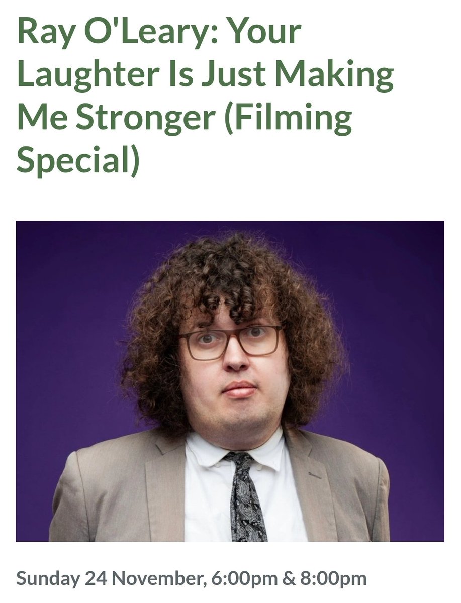 Melbourne I am bringing back my festival show from this year to film it. It was nominated for an award. One show has already sold out. Come if you want.
comedyrepublic.com.au/event/38:417/